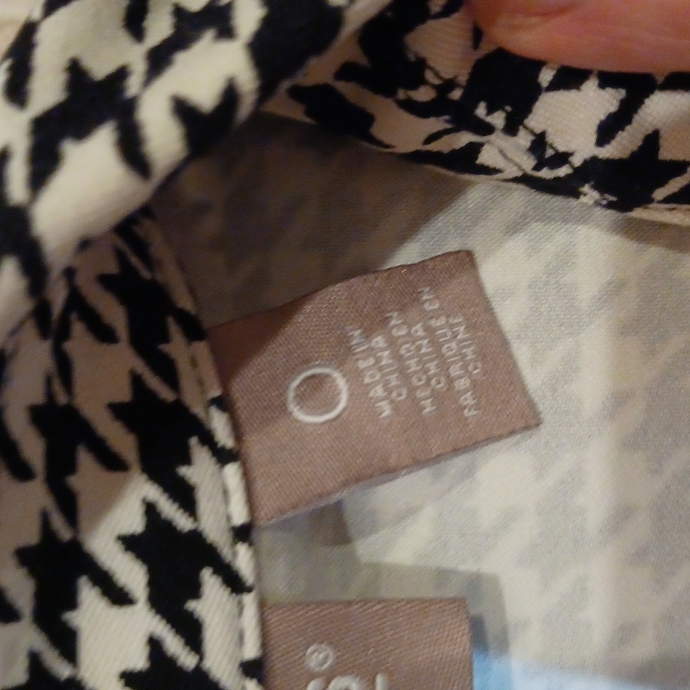 Gorgeous Chico's Houndstooth Pattern Jacket - image 4